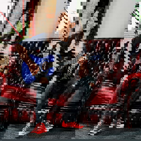 3rd Avenue Full Size Acoustic Guitar Pack Natural Acoustic Guitars#Colour_Blueburst