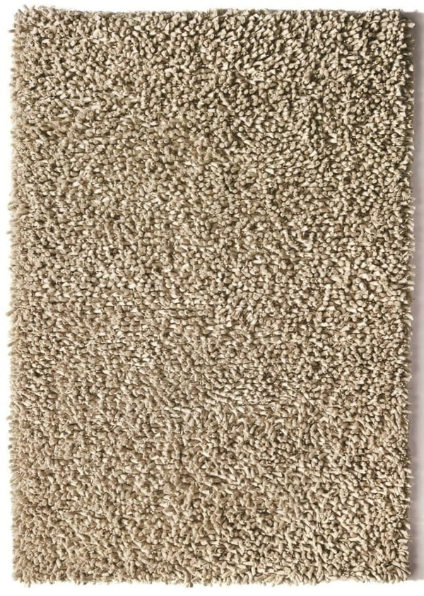 Maine Oyster Shaggy Pile Wool Rug | Rustic Charm | The Rugs