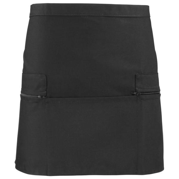 Premier Waist Apron / Workwear (Pack of 2) - Black