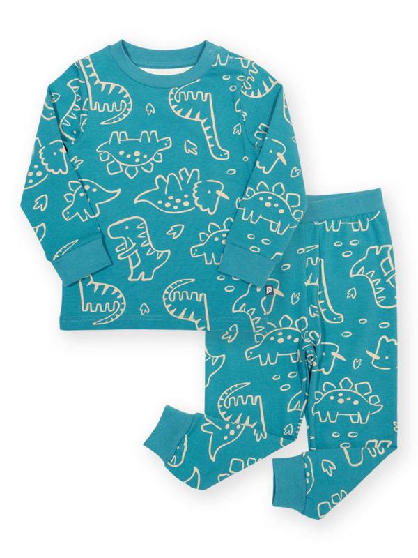 Kite Boys Organic Doodle Dino Pyjamas
