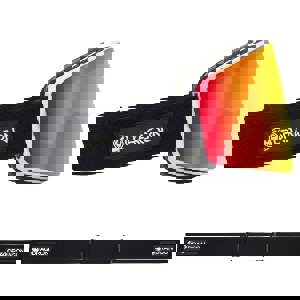 Dragon PXV - Icon Red with Lumalens Red Ionized & Lumalens Light Rose Lens