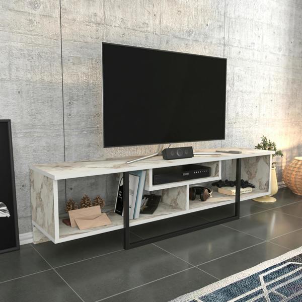 Decorotika Asal Modern Tv Stand TV Cabinet for TV's up to 65"