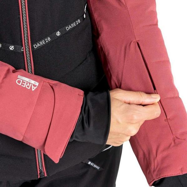 Dare 2B Womens/Ladies Conveyed Ski Jacket - Earth Rose/Black
