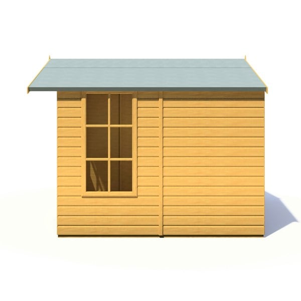 Shire Delmora 8x8 Summerhouse Interlock Cladding - Best Shed