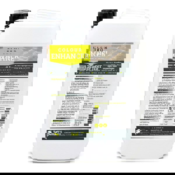 Smartseal Natural Stone Sealer, Colour Enhancer, 5 Litre