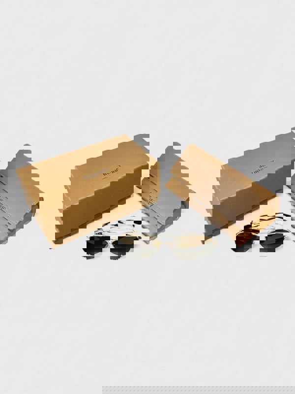 Burberry BE3147 Aviator Glasses Silver Dark Grey