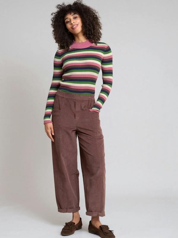 Kite Womens Organic Trigon Turtle Neck Knit Top
