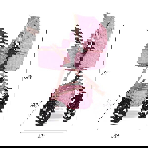 Wow 3 in 1 Dolls Pram Travel System Bundle Camille - Dolls Pram - Cosatto Store