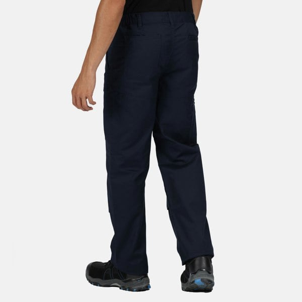 Regatta Mens Pro Action Waterproof Trousers - Long (34in) - Navy