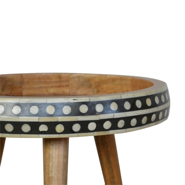 Artisan Furniture Small Dotted End Table