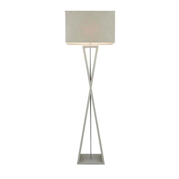 Pagazzi Lighting Kaden Floor Lamp Grey
