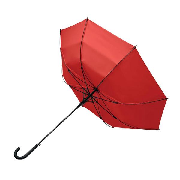 MidOcean Brela Windproof Stick Umbrella - Red - 
