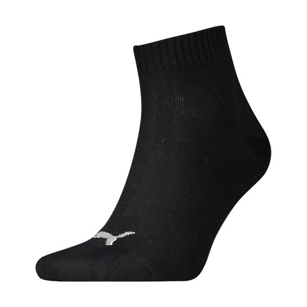 Puma Unisex Adult Quarter Training Ankle Socks (Pack of 3) - Black - 