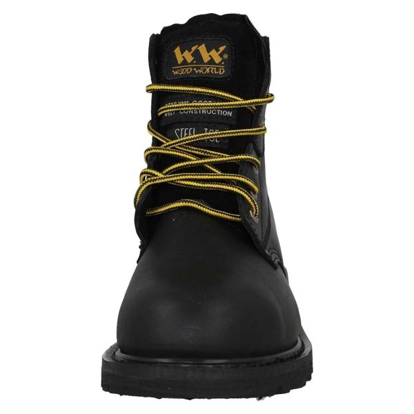 Wood World Mens Wood World Steel Toe Work Boots WW2H-P