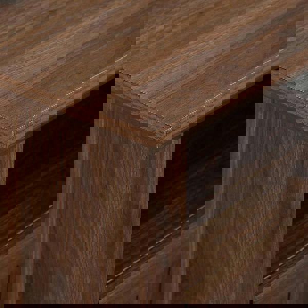 Centurion Supports SAVANNAH True-Corner-Friendly Walnut 6-Shelf Luxury Cabinet Suitable for Flat Screen TVs up to 50"