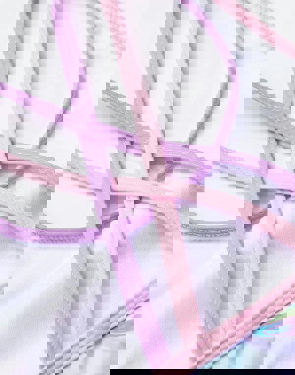 Squishmallows Girls Multicoloured Character All Over Print 1 Piece Swimming Costume