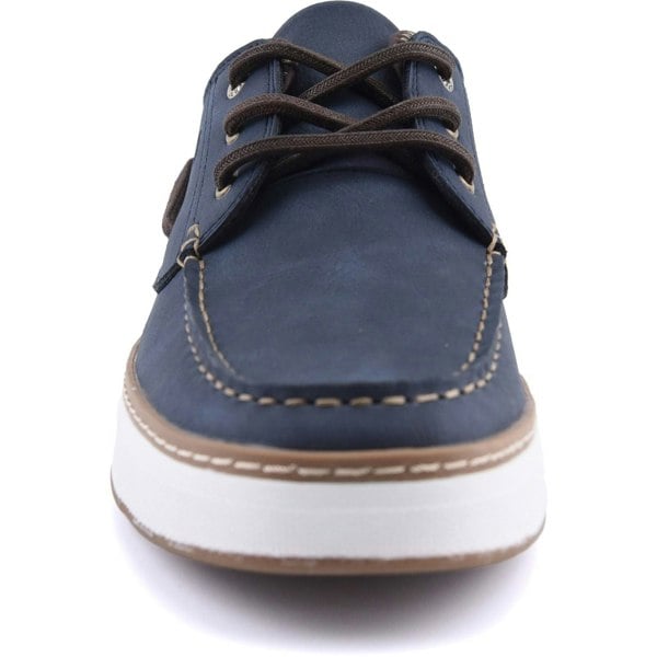 Sperry Moc Neo Polyurethane Men's Navy Boat Shoes