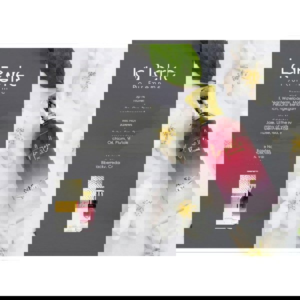 Anfar La Perle Pour Femme 85ml EDP fragrance notes display