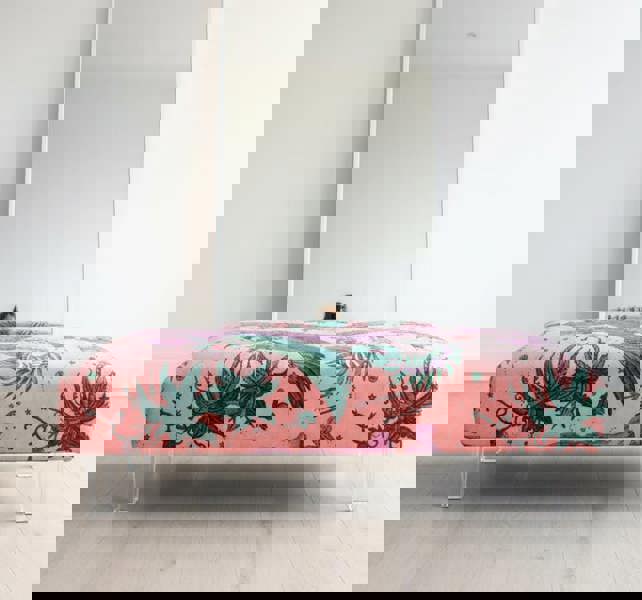 ISTOOLS Premium Lynx Dragon Velvet Footstool Ottoman – Handmade in the UK