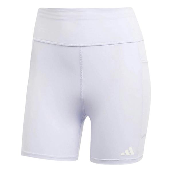 Adidas Womens/Ladies Own The Run Legging Shorts - Light Purple - 