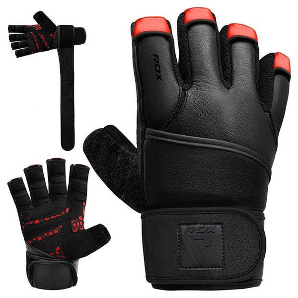 RDX Sports GYM GLOVE MICRO RED/BLACK PLUS