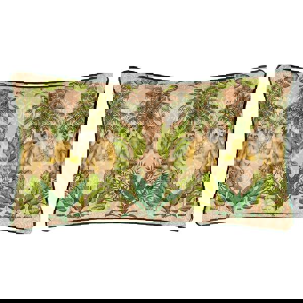 Wylder Valera Korba Monkey Cushion Cover - Multicoloured