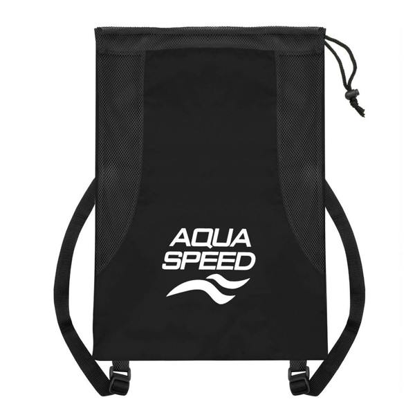 Aqua Speed Large Mesh Pool Backpack | Ventilated Bag for Wet Gear Storage
