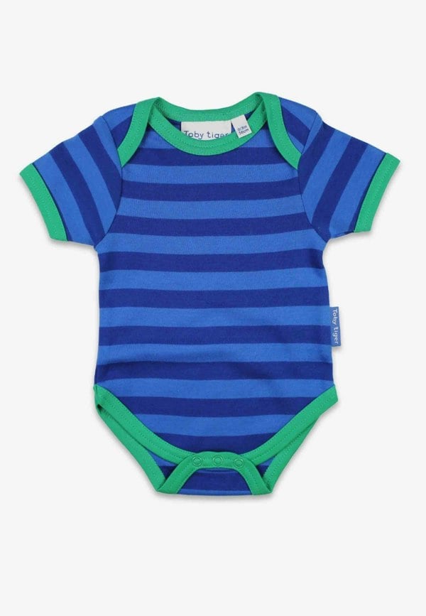 Toby Tiger Organic Tonal Dinosaur Print Baby Gift Set