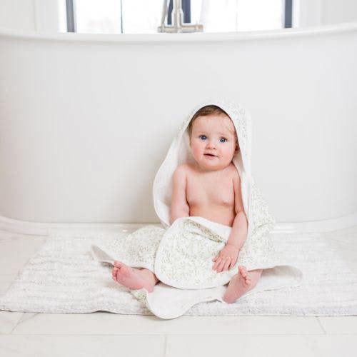 Lulujo - Hooded Towel - Greenery