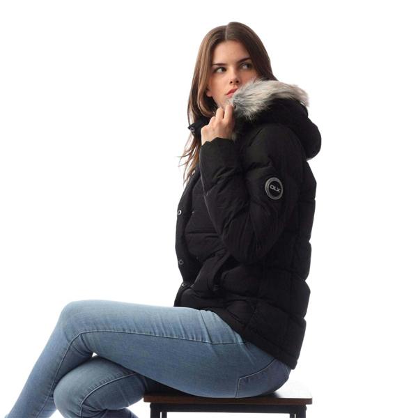 Trespass Womens/Ladies DLX Down Jacket - Black - 