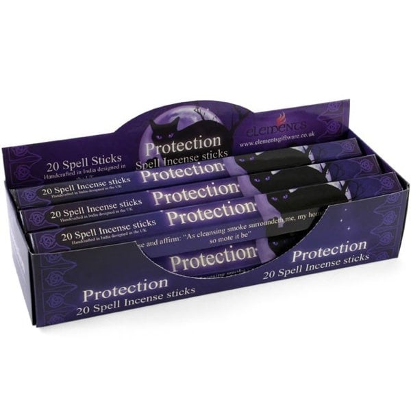 Serano Set of 6 Packets of Protection Spell Incense Sticks by Lisa Parker