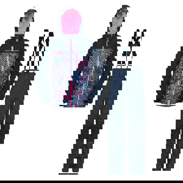 Mountain Warehouse Childrens/Kids Vortex Extreme Waterproof Ski Jacket & Trousers - Navy - 