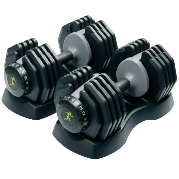 Homeology Urban25 Home Fitness Adjustable Smart Dumbbells from 2.5kg up to 25kg Training Weights