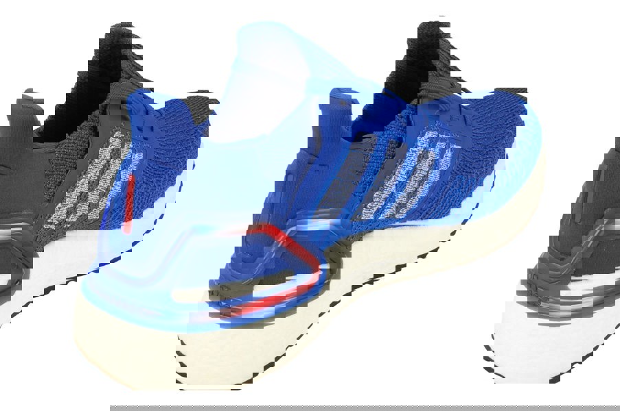 Adidas Ultraboost 20 Mens Sneakers   - Royal Blue White Red Eg0758 - Photo 2