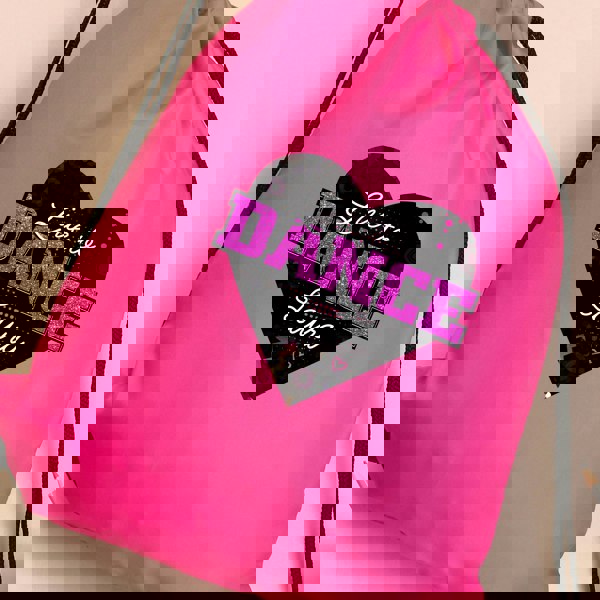 Personalised Memento Company Personalised 'Live to Dance' Pink Kit Bag