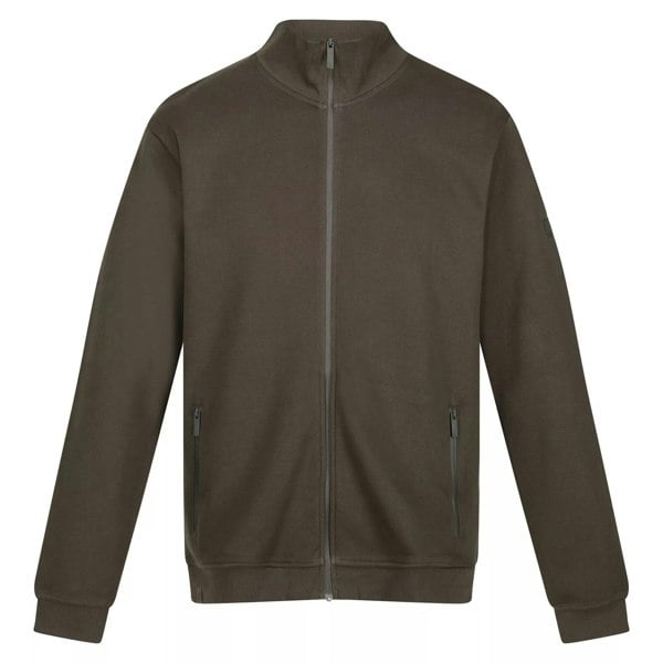 Regatta Mens Felton Sustainable Full Zip Fleece Jacket - Dark Khaki