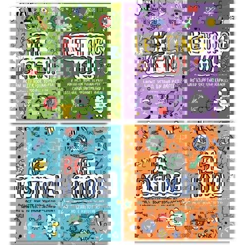 Mindful Kids 4 Books Collection Set Series 2 - Be Kind Be Green Be Positive Letting Go - books 4 people