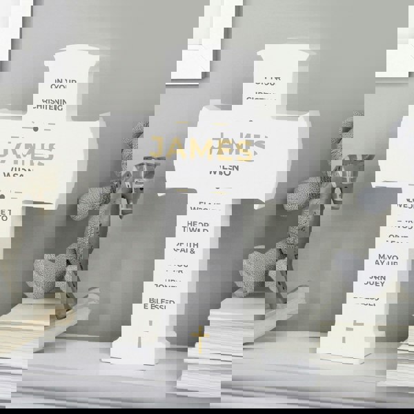 Personalised Memento Company Personalised Wooden Cross Ornament