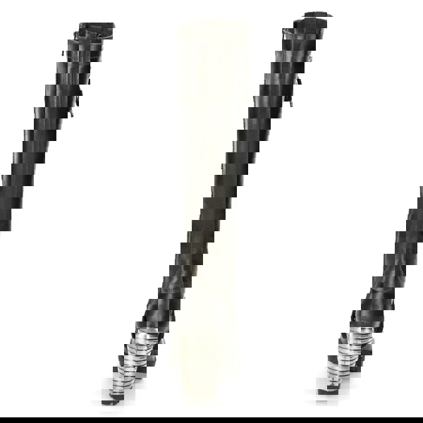 New Rock TR005-S1 Ladies Knee High Black High Heeled Boots