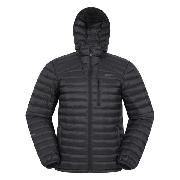 Mountain Warehouse Mens Henry II Extreme Down Filled Padded Jacket - Jet Black - 