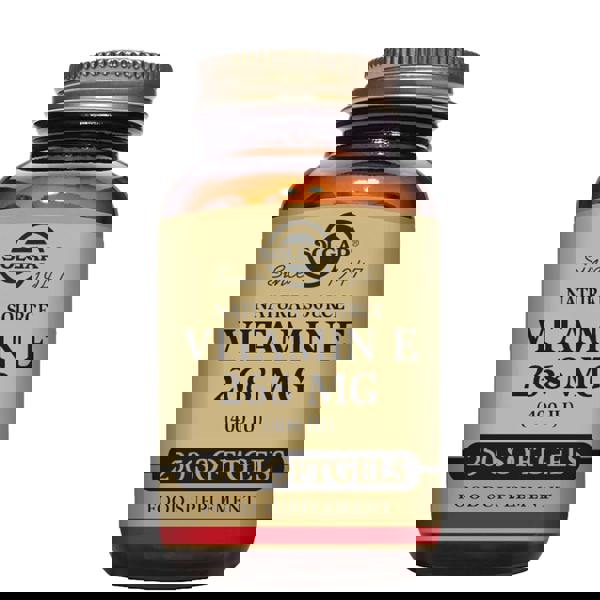 Solgar Vitamins Natural Source Vitamin E 268mg (400 IU) Softgels x 50