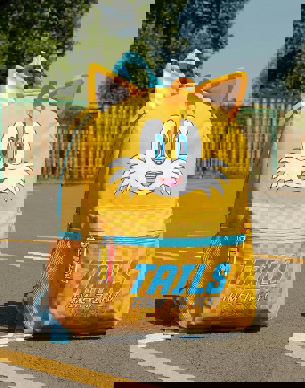 Sonic the Hedgehog Unisex Kids Yellow Tails Backpack (One Size)