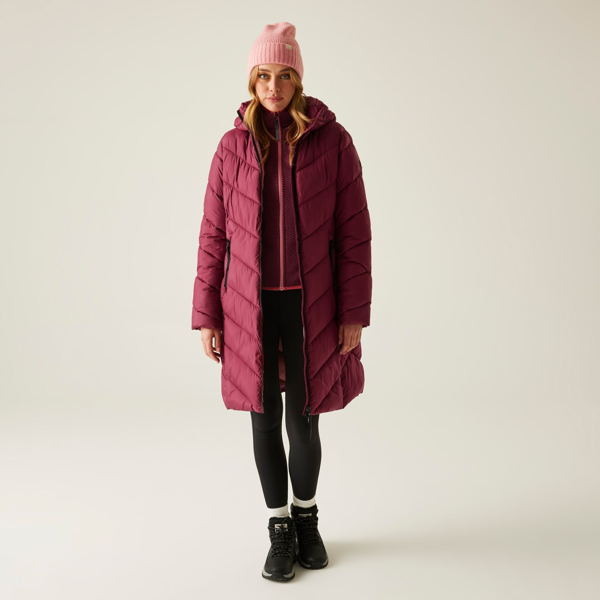 Regatta Womens Anita Padded Jacket - Dark Pimento