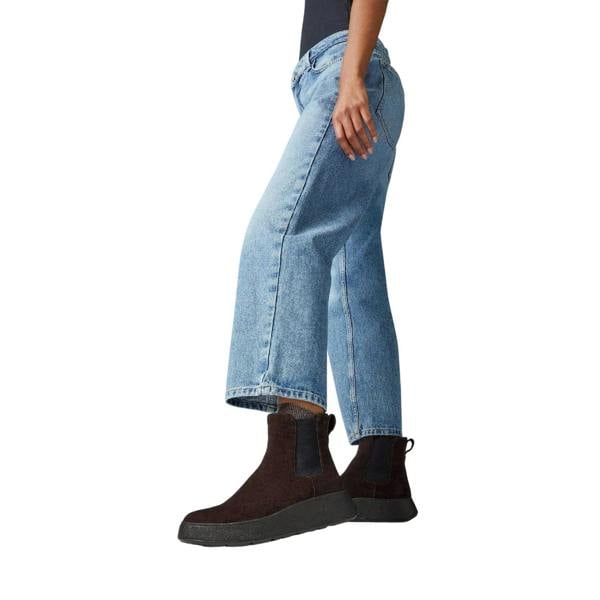 Fit Flop Womens/Ladies F-Mode Suede Flatform Chelsea Boots - Brown - 