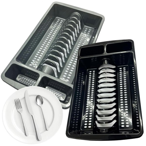 High Grade Dish Drainer Kitchen Sink Utensil Holder Drying Rack