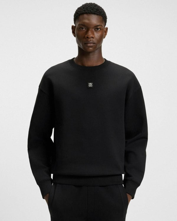 HUGO Dettil Mens Sweatshirt - Black 002