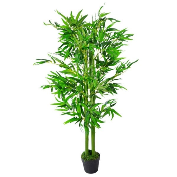 Leaf 120cm Leaf Design UK Realistic Artificial Bamboo Plants / Trees Green