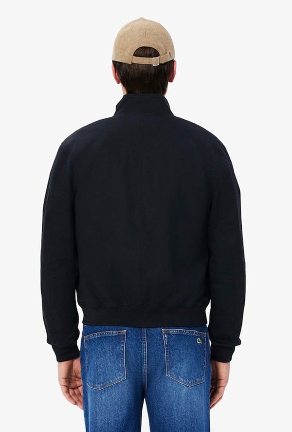 Lacoste Water-Repellent Twill Harrington Jacket