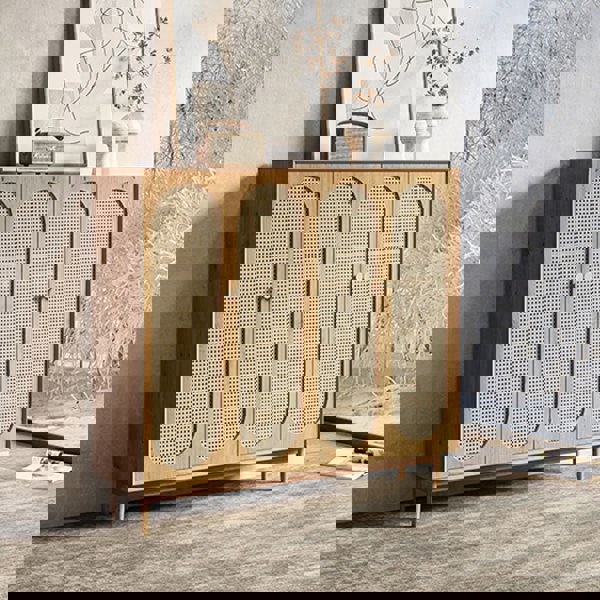 Cheryl Rattan Sideboard, Pine Wood-Rit Concept-Rit Concept