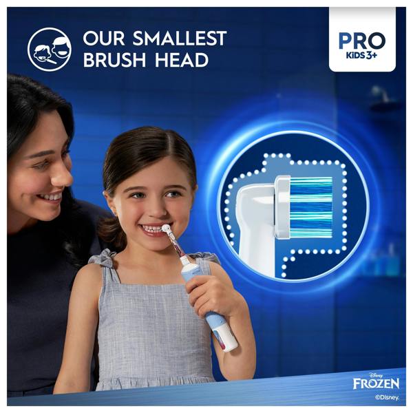 Oral-B Pro Kids Frozen Electric Toothbrush Designed By Braun